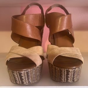 Jessica Simpson Chunky Heels Sz 9.5